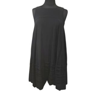 Club Monaco 6 Black Dress Mini Swing Shift Dress Mod Retro Feminine Vibes